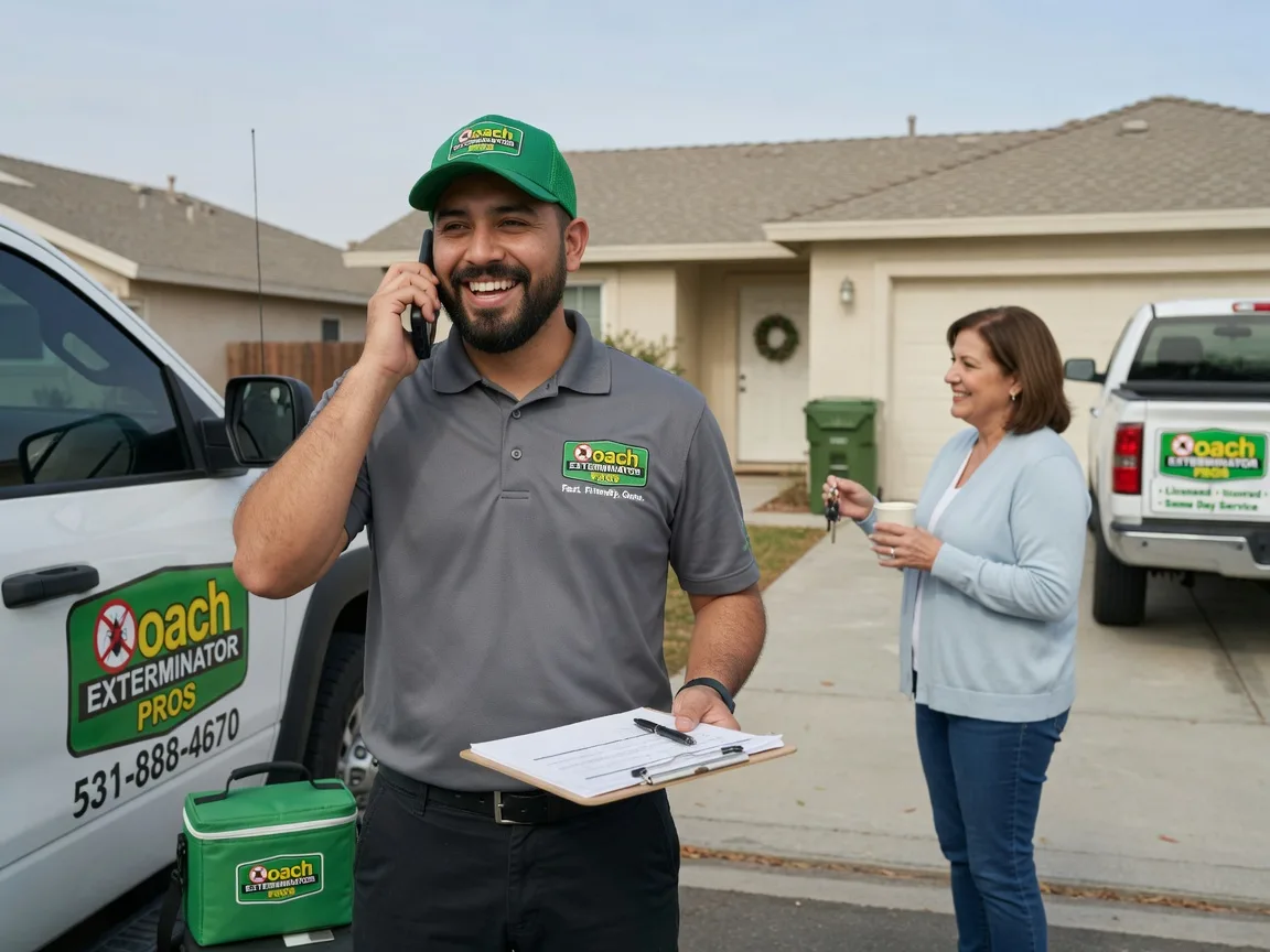 Pest Control Roach Exterminator New Melle, MO FAQs